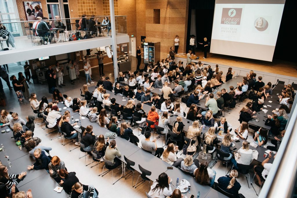 Morgensamling på Tønder gymnasium