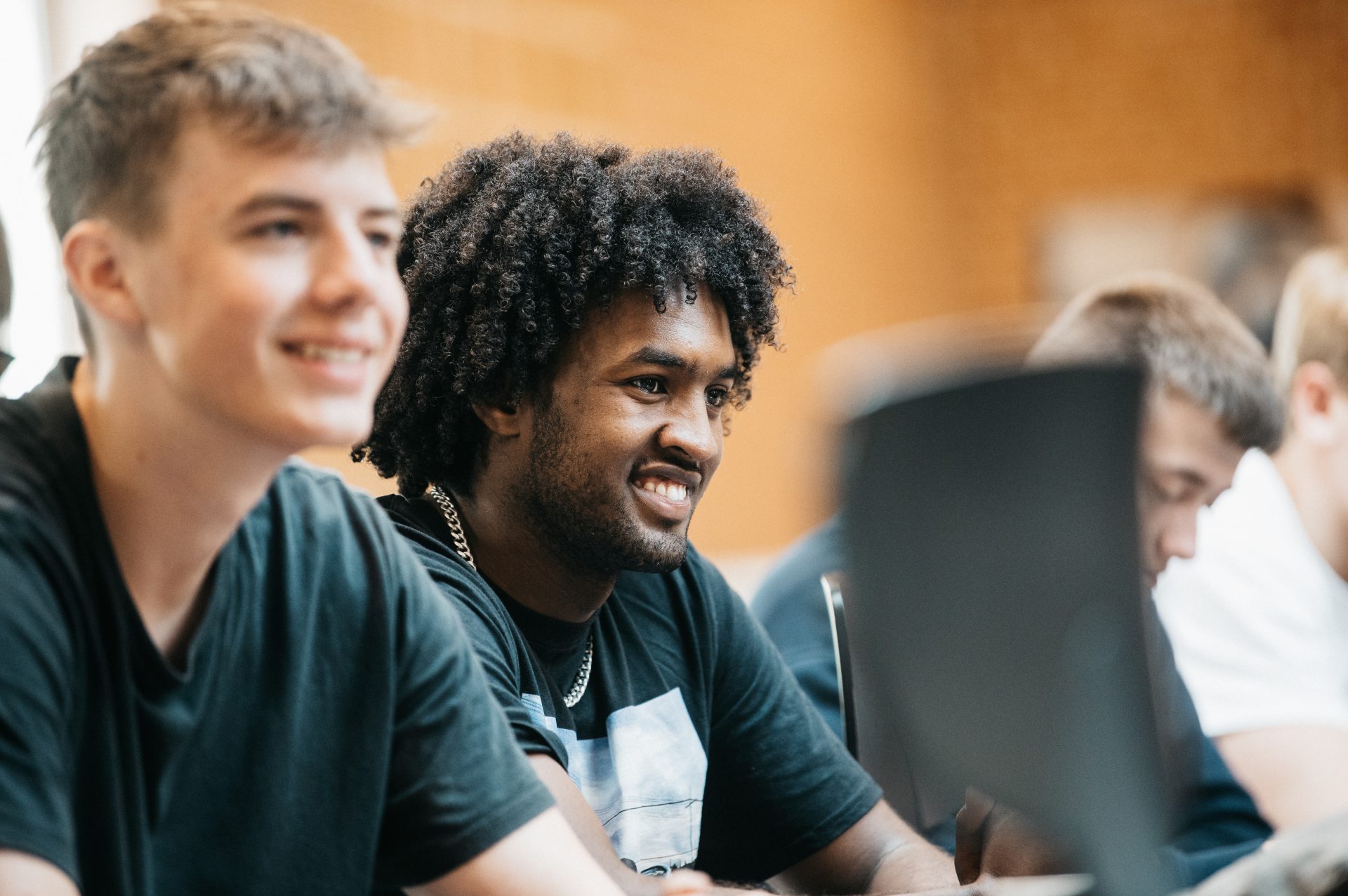 elever til fælles arrangement