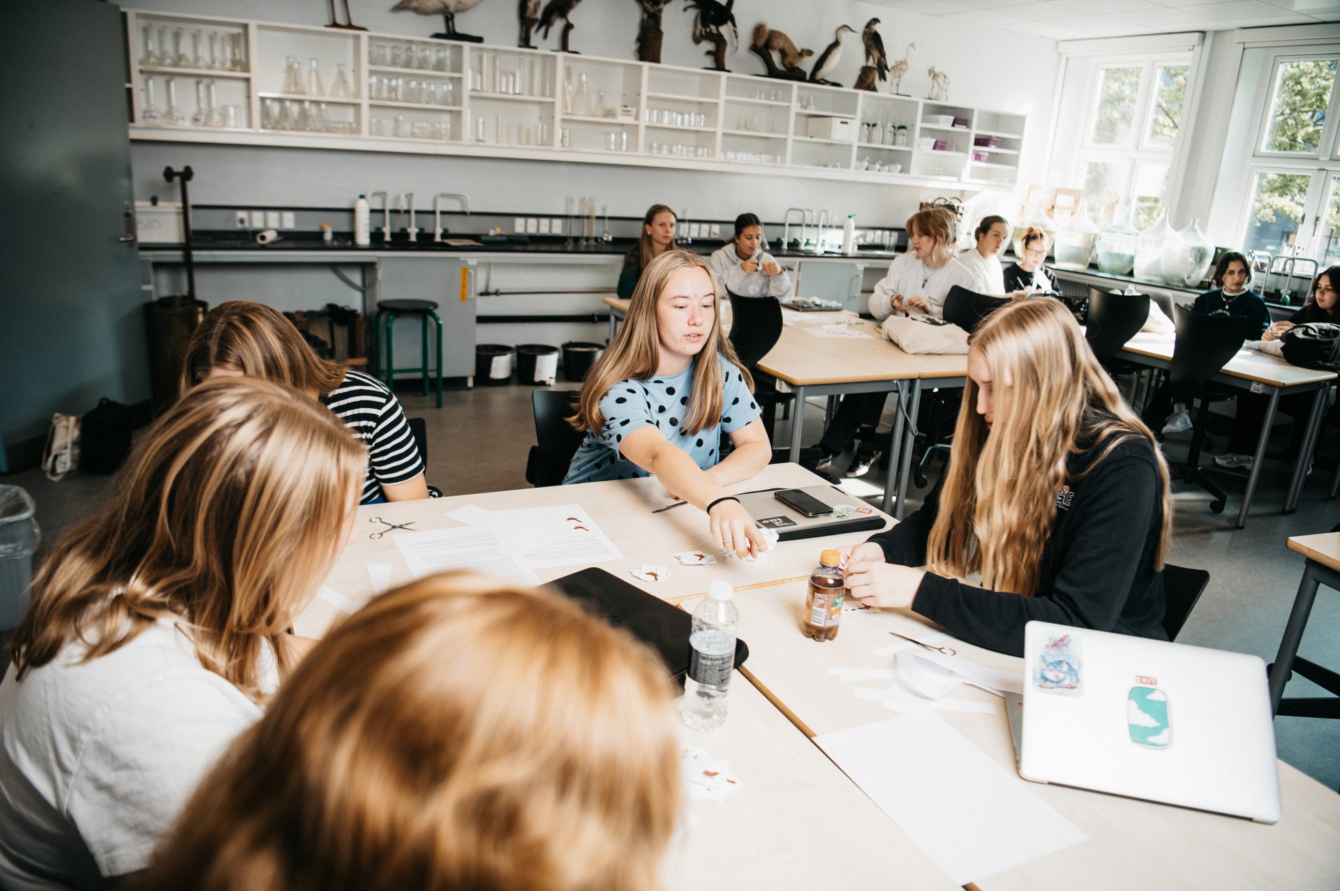 elever til billedkunst