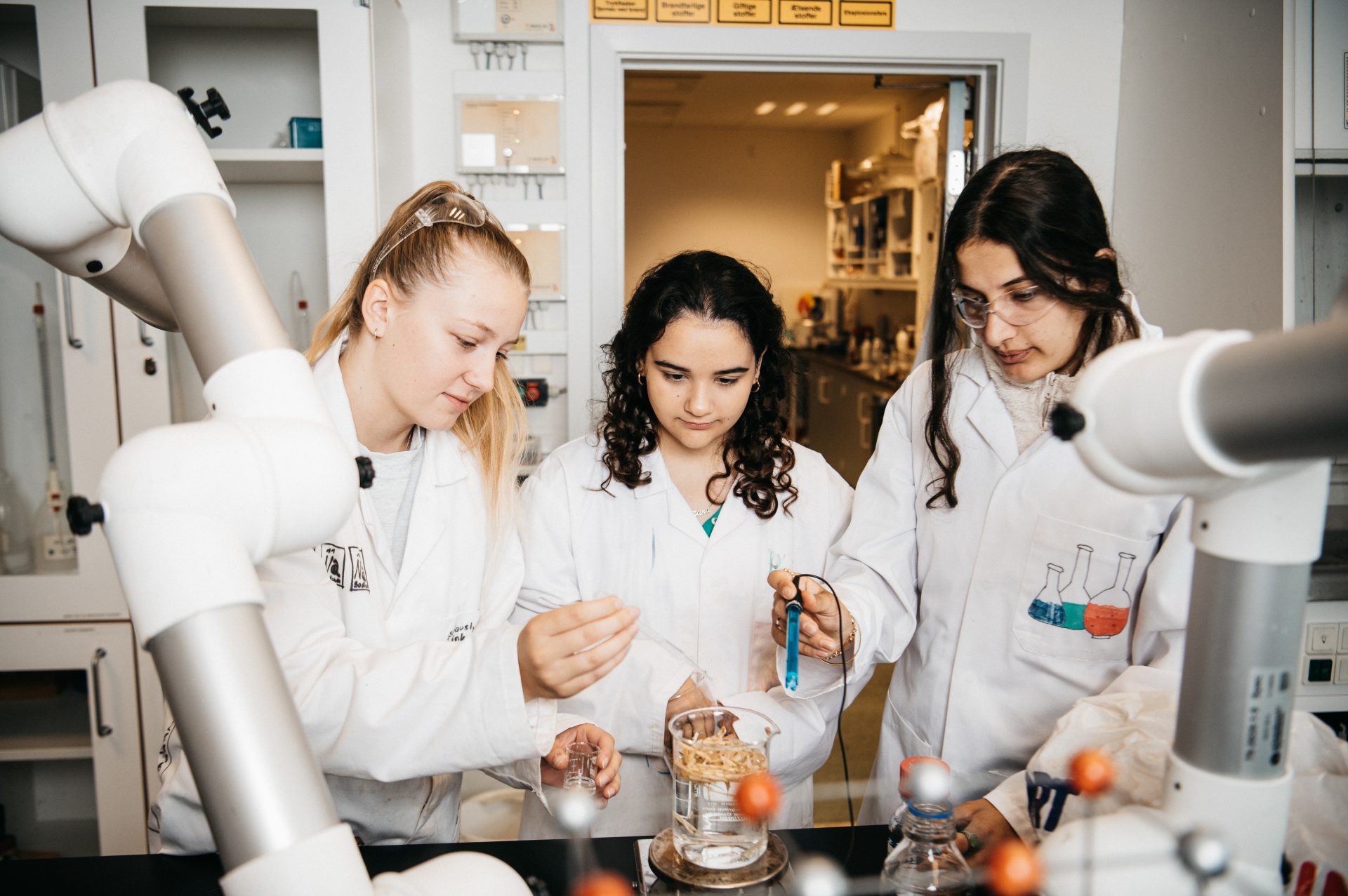 elever som har biologi